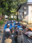 Morning Yoga Session, DIST JAIL MAJULI.