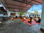 Yoga and meditation class of District Jail Dhemaji.