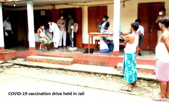 COVID-19 vaccination drive held in Jail