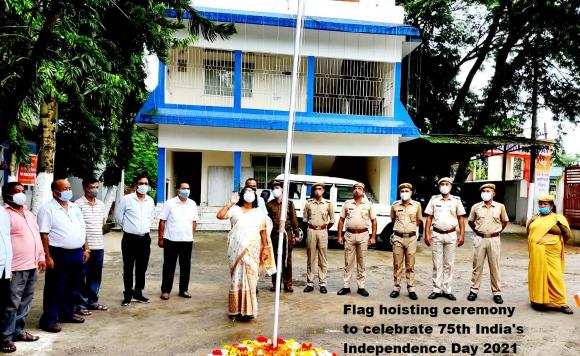 Flag Hoisting Ceremony to celebrate 75th India's Independence Day 2021